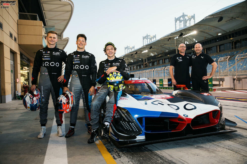 Die BMW-Rookies auf einem Bild.