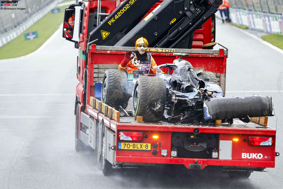 Besonders ärgerlich: Der FW46 fuhr in Zandvoort mit frischen Upgrades.