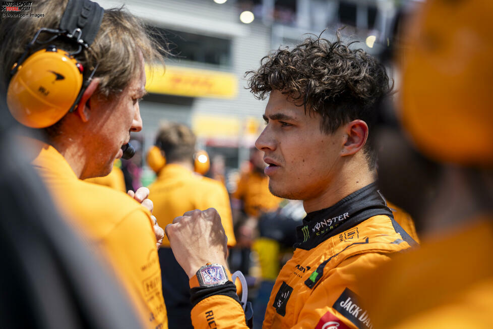 Lando Norris (Redaktion: 3) - Auch hier stimmen wir zu. Es gab sogar Stimmen für eine 4, weil wohl deutlich mehr drin gewesen wäre. Trotz der vielen kleinen Fehler reicht es der Mehrheit am Ende aber noch für eine 3, weil sein Speed eigentlich nicht schlecht war. Er konnte ihn nur eben zu selten zeigen, was auch an der Strategie lag.