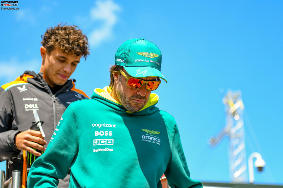 Fernando Alonso (Redaktion: 2) - Bei uns bekommt der zweimalige Weltmeister die 2, weil er den Einstopper gut umgesetzt und so das Maximalergebnis herausgeholt hat. 