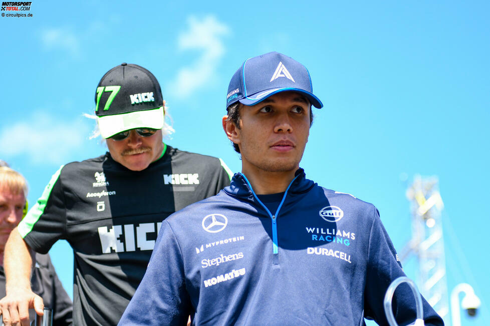 Alexander Albon (Redaktion: 3) - Hatte im Qualifying etwas Pech, dass es um 0,003 Sekunden nicht zu Q3 reichte. Startete wegen der Verstappen-Strafe trotzdem aus den Top 10, konnte sich dort aber nicht halten, weil auch die Strategie nicht optimal war. Wegen solcher Kleinigkeiten reicht es am Ende nicht zu einer besseren Note.