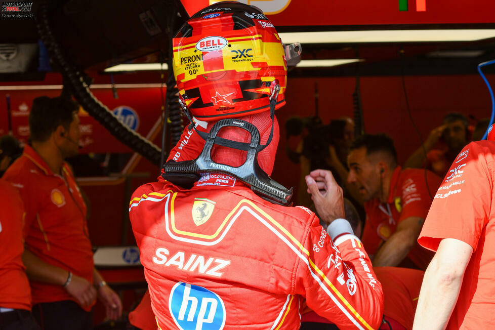 Carlos Sainz (Redaktion: 3) - Auch für ihn geht es bei uns ganz knapp an der 2 vorbei. Hätte eigentlich in der Position sein sollen, in der der Teamkollege war, denn im Qualifying war er noch schneller. Stattdessen landete er am Ende zwei Plätze hinter Leclerc. Da war mehr drin.