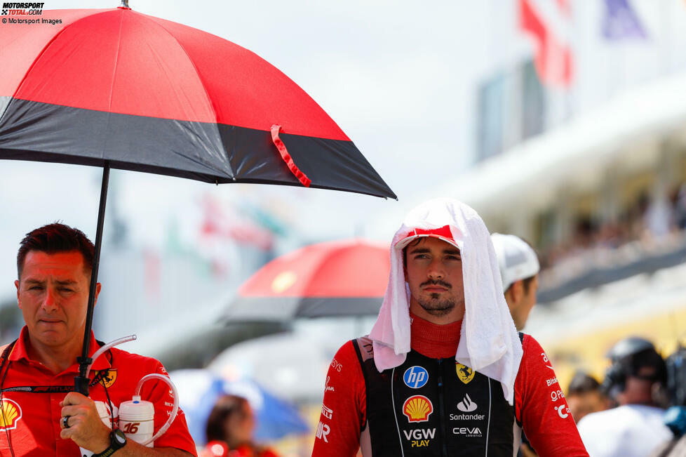 Charles Leclerc (Redaktion: 2) - Auch bei uns gibt das starke Rennen am Ende den Ausschlag für die 2, denn davor war es kein so gutes Wochenende. Am Sonntag dann aber das Maximum aus dem Ferrari herausgeholt und sogar (wenn natürlich auch nur mit Glück) vor beiden Red Bulls gelandet.