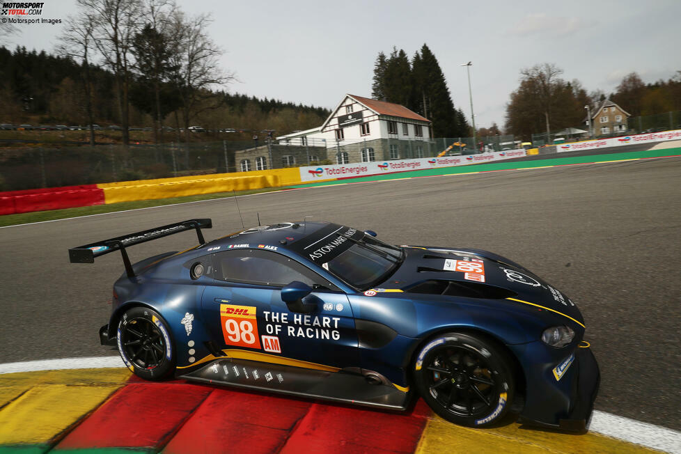 Platz 5 Endurance-Trophäe für LMGT3-Fahrer: Ian James/Daniel Mancinelli/Alex Riberas (Aston Martin Vantage AMR GT3 Evo) - 83 Punkte