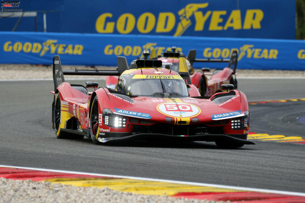 Platz 3 Hersteller-Weltmeisterschaft: Ferrari - 137 Punkte