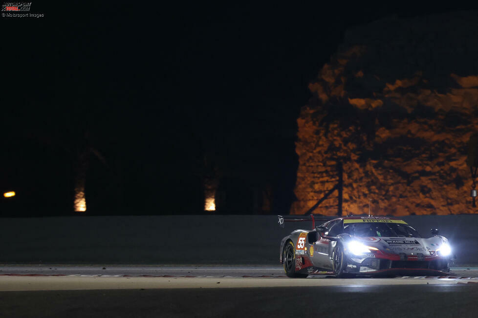 Platz 3 Endurance-Trophäe für LMGT3-Fahrer: Francois Heriau/Simon Mann/Alessio Rovera (Ferrari 296 LMGT3) - 97 Punkte