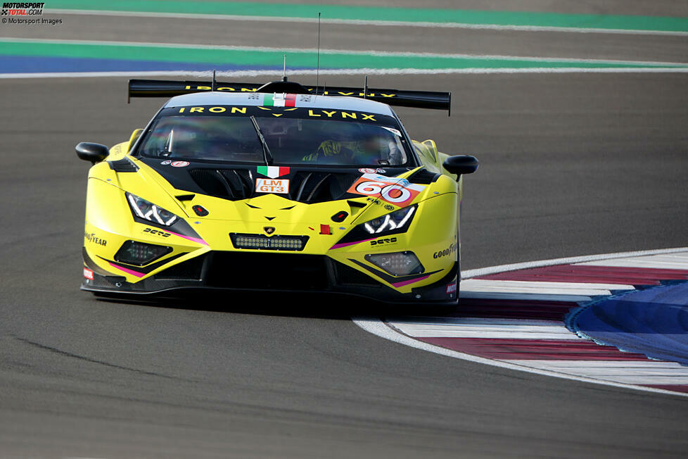 #60 - Iron Lynx - Claudio Schiavoni/Matteo Cressoni/Franck Perera - Lamborghini Huracan LMGT3 Evo2