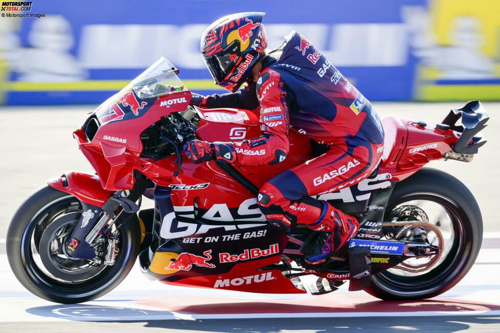 20. Augusto Fernandez (Tech3-GasGas) - 23 Punkte (27 mit Sprint = P20)