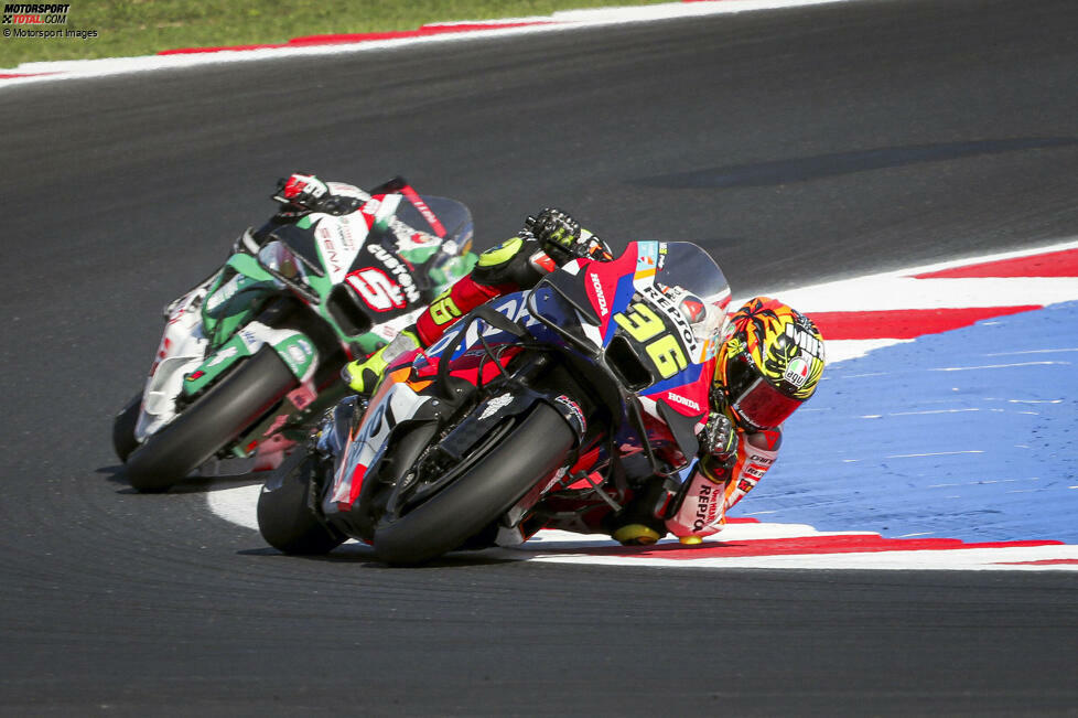 21. Joan Mir (Honda) - 20 Punkte (21 mit Sprint = P21)