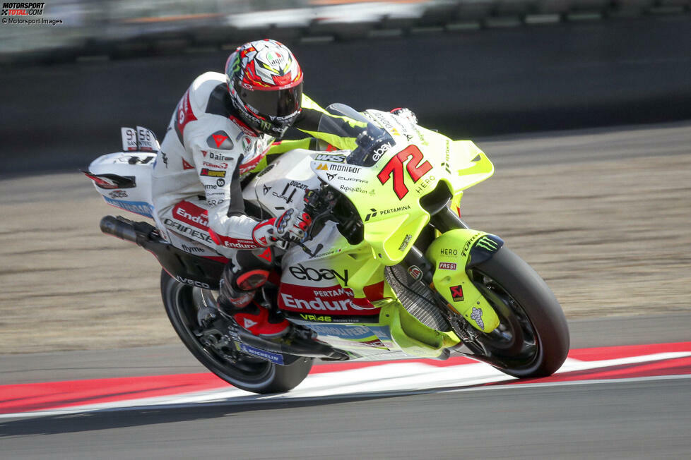 8. Marco Bezzecchi (VR46-Ducati) - 137 Punkte (153 mit Sprint = P12)