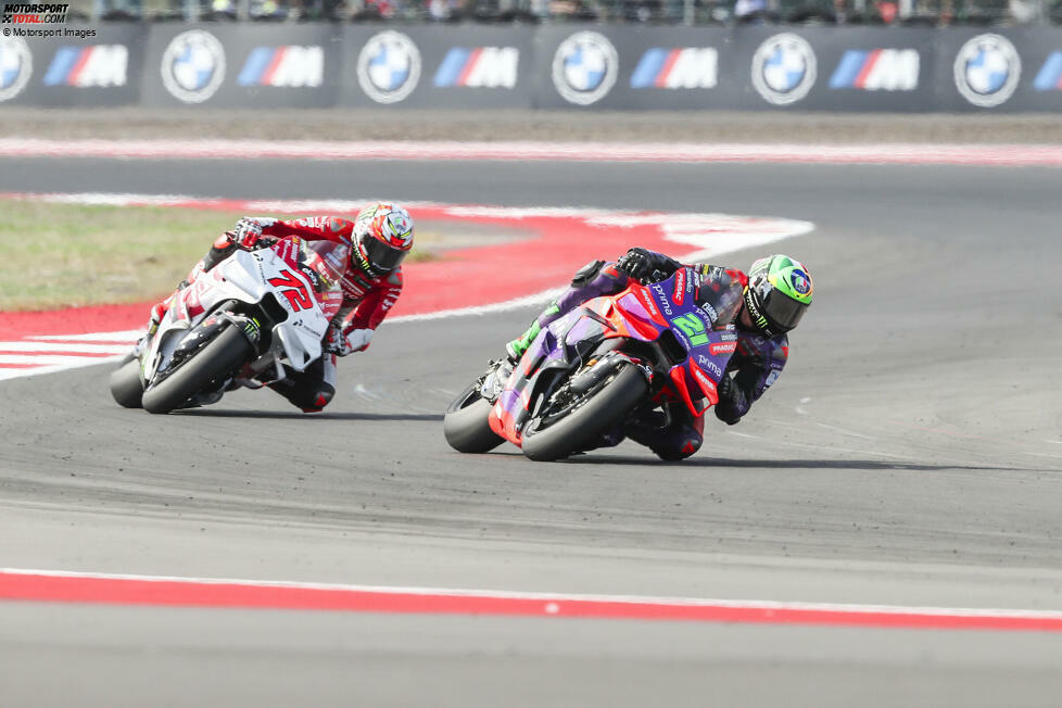 11. Franco Morbidelli (Pramac-Ducati) - 116 Punkte (173 mit Sprint = P9)
