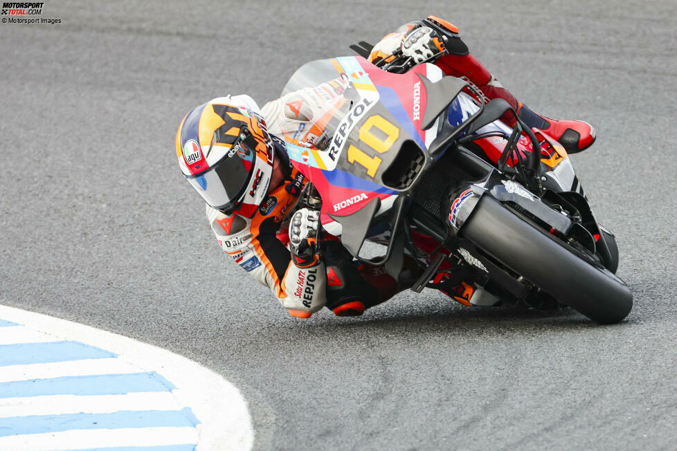 22. Luca Marini (Honda) - 14 Punkte (14 mit Sprint = P22)