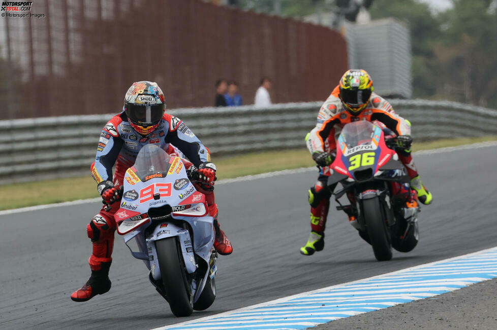 3. Marc Marquez (Gresini-Ducati) - 270 Punkte (392 mit Sprint = P3)