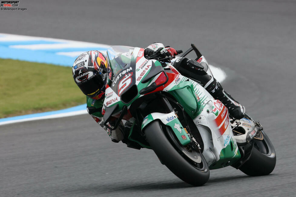 17. Johann Zarco (LCR-Honda) - 53 Punkte (55 mit Sprint  = P17)