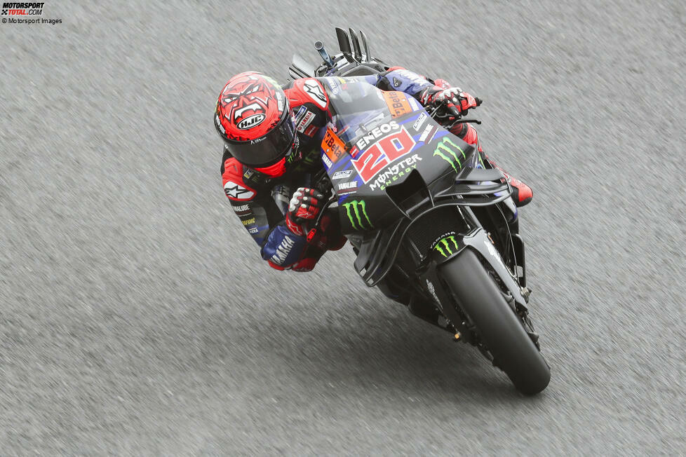 13. Fabio Quartararo (Yamaha) - 93 Punkte (113 mit Sprint = P13)