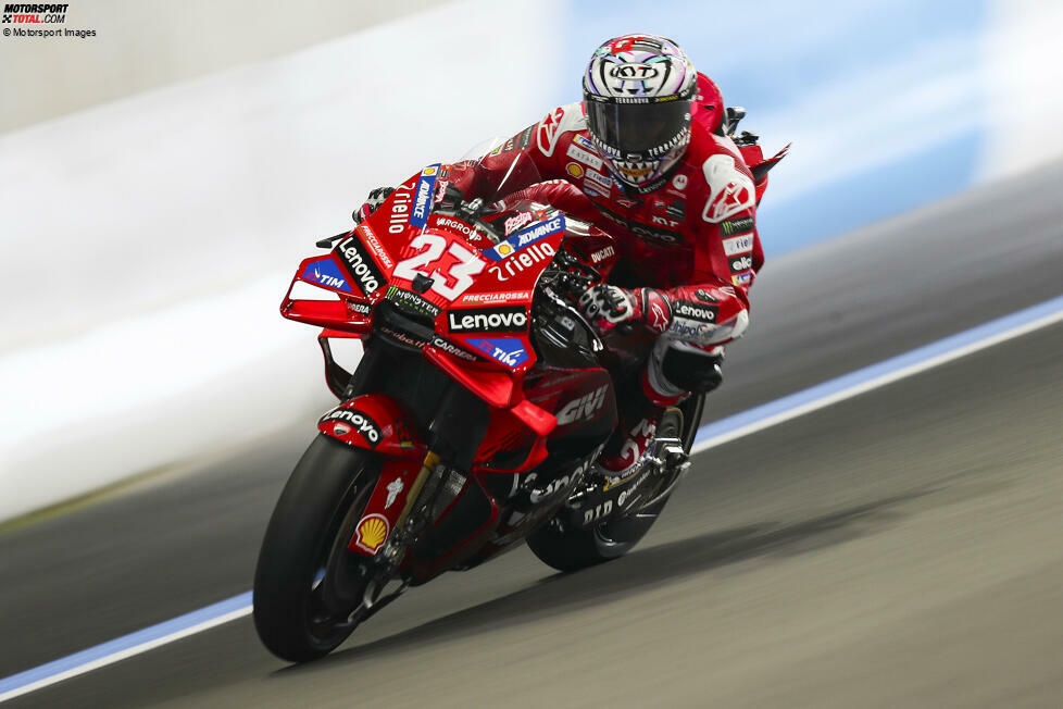 4. Enea Bastianini (Ducati) - 264 Punkte (386 mit Sprint = P4)