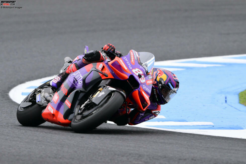 2. Jorge Martin (Pramac-Ducati) - 337 Punkte (508 mit Sprint = P1)