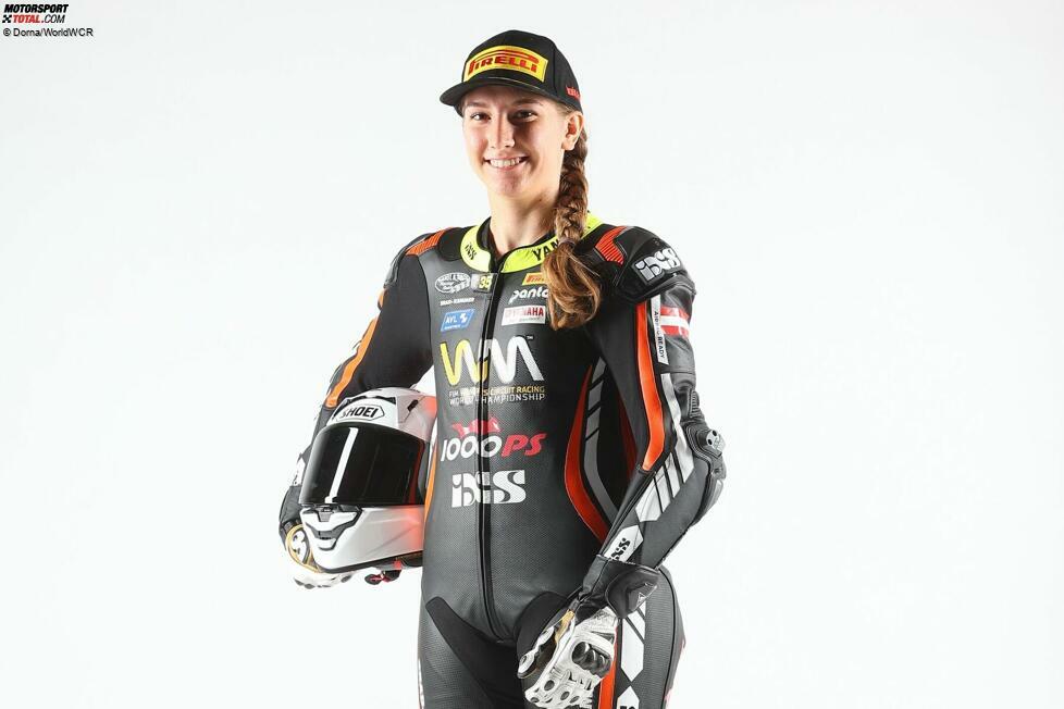 #35 Lena Kemmer: Die 20-jährige Österreicherin Lena Kemmer ist Partnerin des Bertl K. Racing Teams in der WorldWCR Championship. Kemmer hat zwei Podiumsplätze in der österreichischen Junior-Cup-Serie errungen. Im Jahr 2023 nahm sie an der Europameisterschaft der Frauen teil.