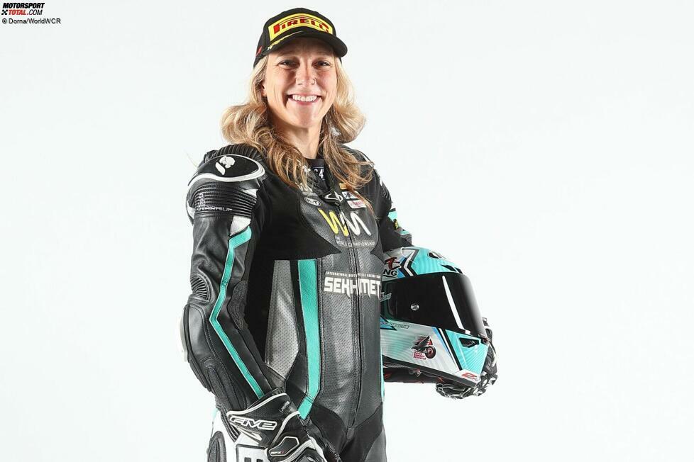 #14 Mallory Dobbs: Dobbs kommt aus den USA und ist bisher in den Kategorien Supersport und Super Hooligan der MotoAmerica Meisterschaft gefahren. Die 30-jährige Fahrerin hat sich für die WorldWCR mit dem Sekhmet Motorcycle Racing Team zusammengetan.