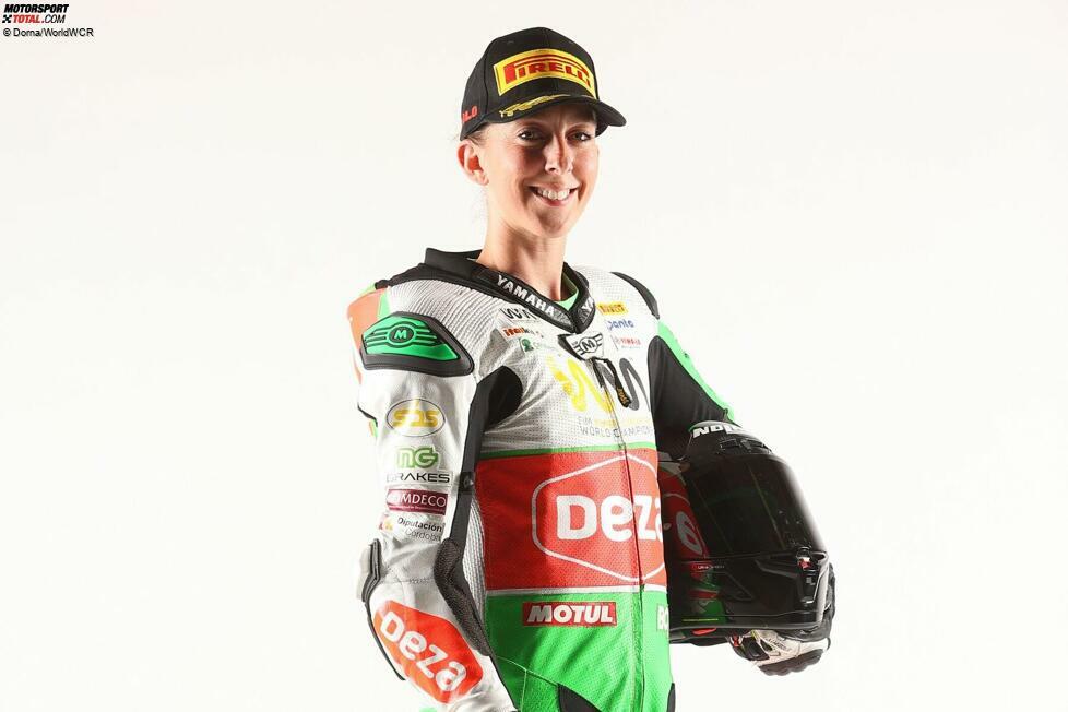 #77 Andrea Sibaja: Die spanische Rennfahrerin Andrea Sibaja wird für das Deza - Box 77 Racing Team in der World WCR antreten. Sie wurde 2022 Zweite in der spanischen Supersport-Meisterschaft der Frauen.