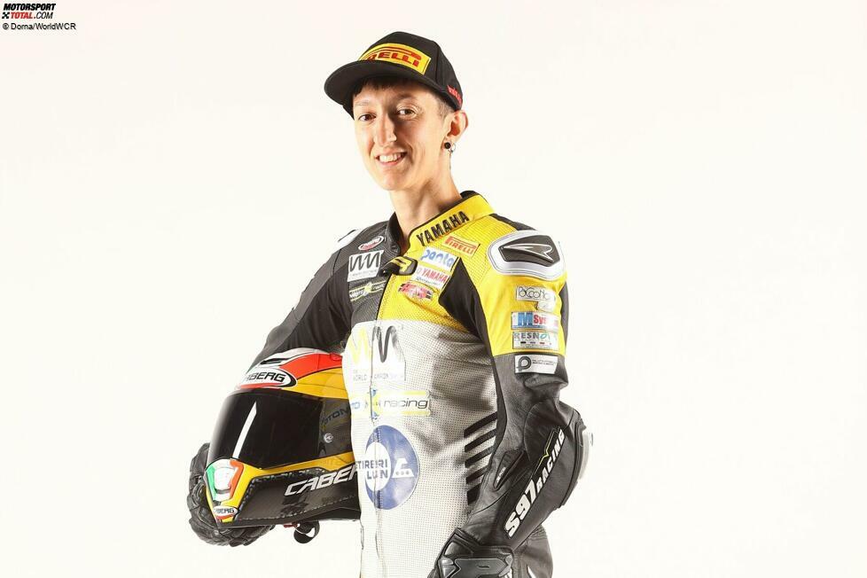 #96 Roberta Ponziani: Die 27-jährige Italienerin Roberta Ponziani wird diese Saison für das Yamaha Motoxracing WCR Team fahren. Sie ist eine weitere Rennfahrerin, die an der Frauen-Europameisterschaft teilgenommen hat und jede ihrer vier Saisons als Gesamtdritte abschloss. Ponziani gewann den Titel in der CIV-Frauenmeisterschaft 2023.