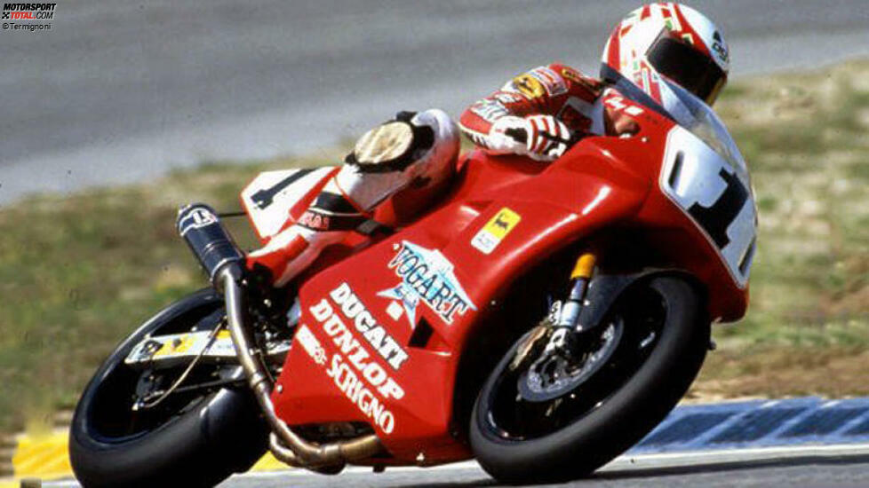 Doug Polen gewinnt 1991 und 1992 die Meisterschaft. Der US-Amerikaner pilotiert eine Ducati 888. In der Saison 1991 feiert Ducati den ersten Titel in der Herstellerwertung. In den drei Jahren zuvor lag Honda vorn.