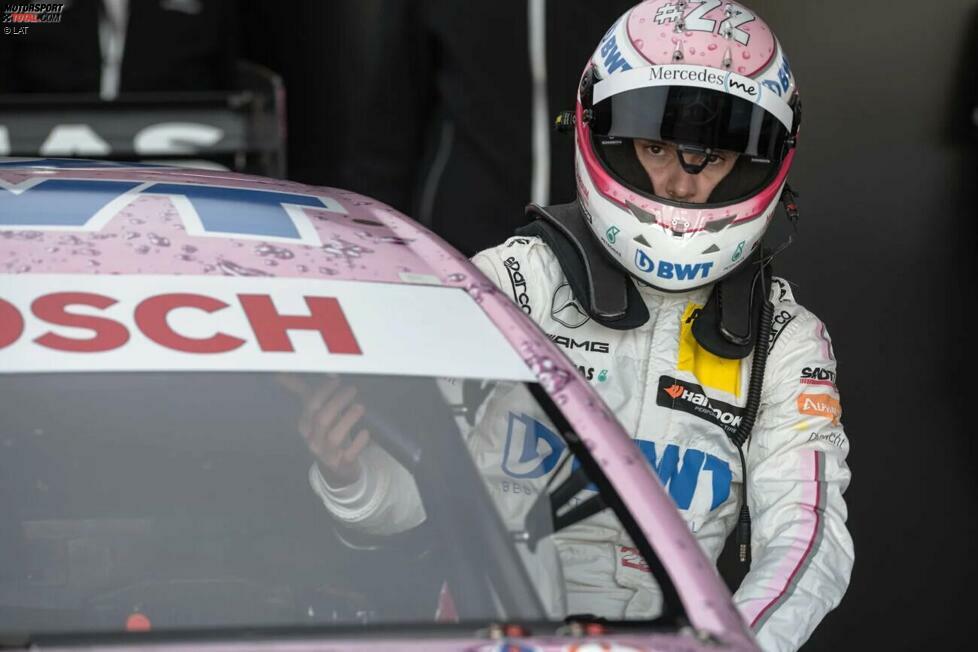 Damit wird Lucas Auer 2025 nach siebenjähriger Pause wieder in einen pinken DTM-Boliden steigen ...
