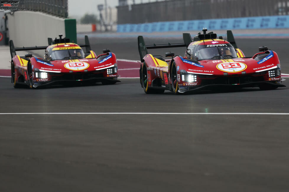 Fazit: Nach dem Dreifachsieg in Katar hat Ferrari erneut Favoritenstatus anhand der Einstufungen. Wir sind gespannt, was BMW und Alpine mit ihren Einstufungen in Imola reißen können. Für Toyota und Porsche geht es offenbar erneut um Schadensbegrenzung.