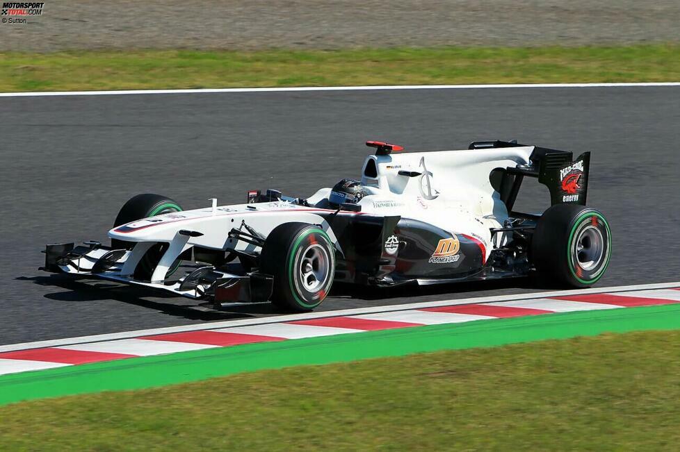 Ende 2010 kehrt er aber noch ein drittes Mal für fünf Rennen zurück zu Sauber, das inzwischen wieder Gründer Peter Sauber gehört. Einen Grand Prix gewinnt er bei seinen drei Gastspielen in Hinwil (und auch sonst) aber nie. Damit hält er bis heute den Rekord für die meisten Podestplätze in der Formel 1 ohne einen Sieg (13).