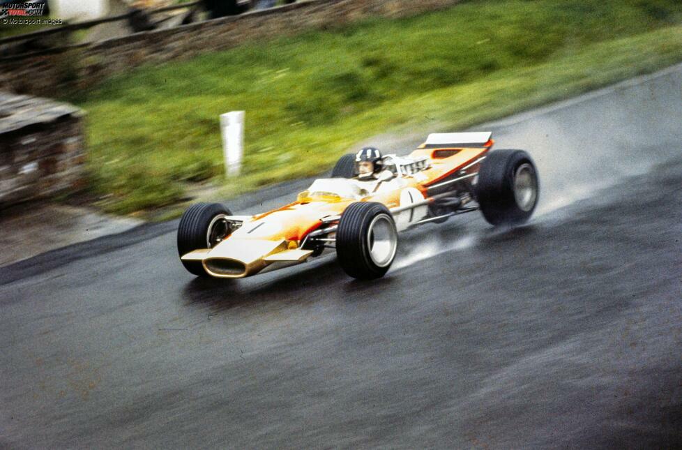 Graham Hill (Lotus): Auch der Brite fährt im Laufe seiner Karriere zweimal für Lotus. Zunächst zu Beginn seiner Karriere 1958 und 1959 und dann noch einmal von 1967 bis 1969. In seinem zweiten Gastspiel dort gewinnt er 1968 seinen zweiten WM-Titel.