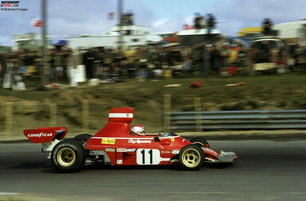 Clay Regazzoni (Ferrari/Ensign): Zum WM-Titel reicht es für ihn nie, trotzdem verlaufen beide 