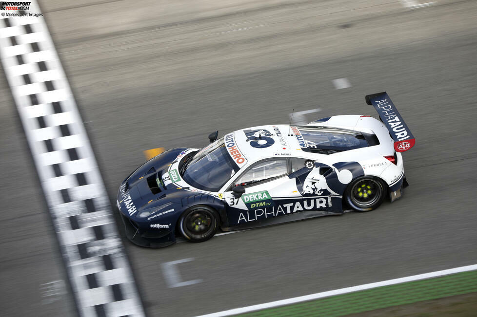 Ferrari 488 GT3 - 7 Siege: In den ersten beiden Jahren der GT3-Epoche erzielte der Italiener insgesamt sieben Erfolge, davon allein drei Siege durch Liam Lawson, der sich 2021 mit dem AF-Corse-Team zum DTM-Vizechampion krönte.