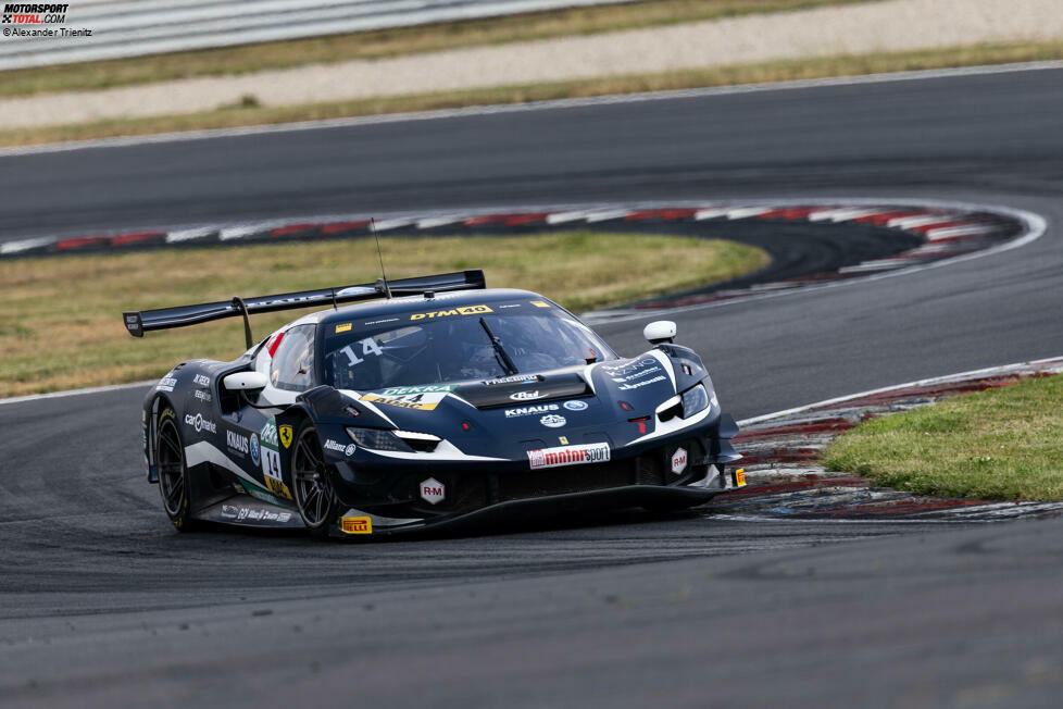Ferrari 296 GT3 - 4 Siege: Seit 2023 wird das neueste GT3-Modell der Italiener in der DTM eingesetzt. In den ersten beiden Jahren sammelte der Ferrari 296 GT3 insgesamt vier Siege, die alle von Jack Aitken eingefahren wurden.