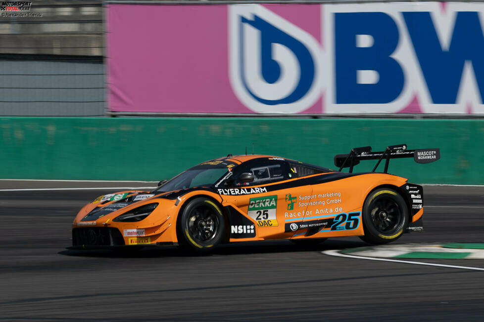 McLaren 720S GT3 Evo - 0 Siege: Der britische Sportwagen absolvierte 2021 einige Gaststarts und ist seit 2024 dauerhaft dabei, konnte aber bisher weder einen Sieg noch einen Podestplatz erringen. Das beste Ergebnis ist ein vierter Platz 2024 in Zandvoort (NL).