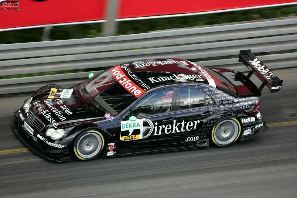 2 Siege: Gary Paffett (2004, 2005). Obwohl Mercedes-Markenkollege Christian Albers besser startet und zunächst die Führung übernimmt, feiert der Brite 2004 seinen ersten Norisring-Sieg.