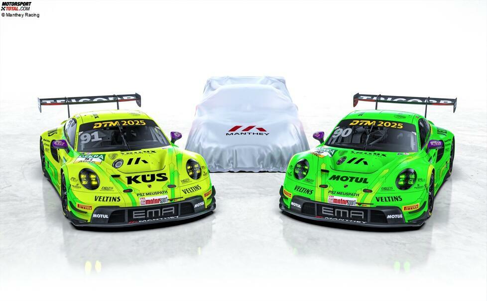 Manthey Racing: 3 Porsche 911 GT3 R