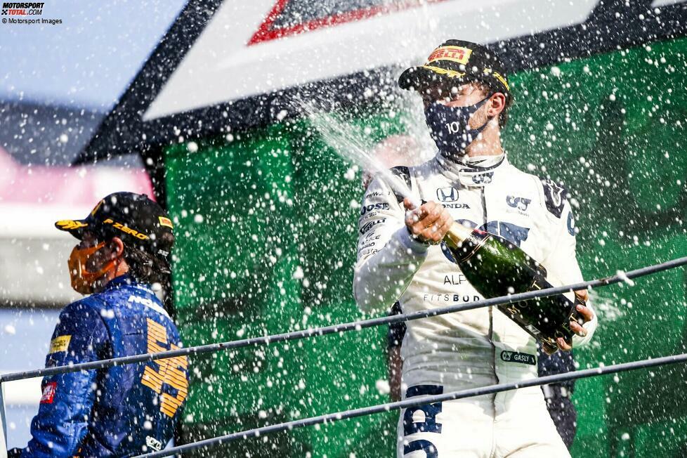 Sieger: Pierre Gasly