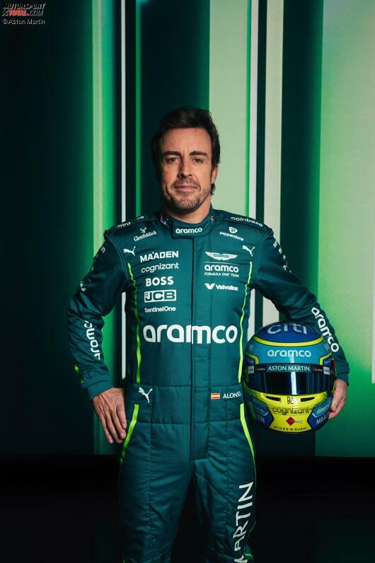 Fernando Alonso geht 2025 in seine 22. Saison in der Formel 1, ...