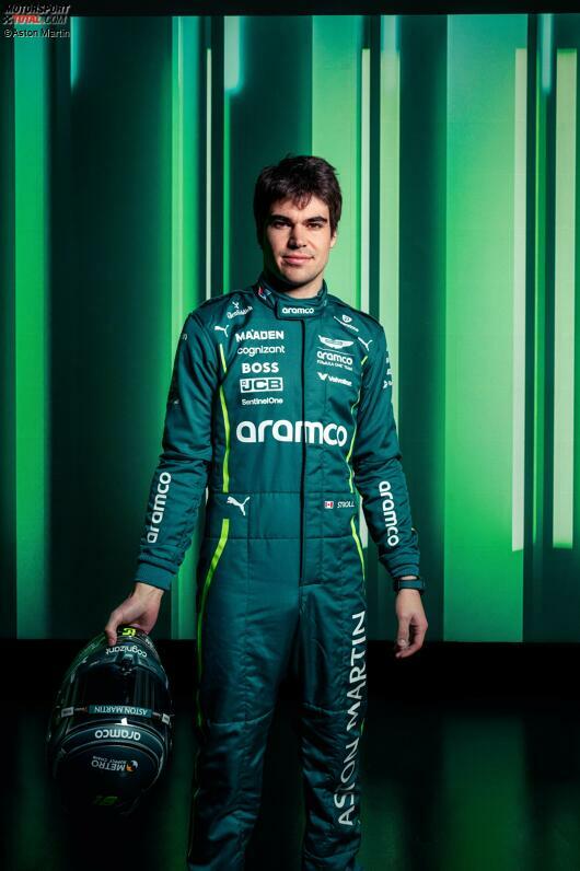 ... Lance Stroll in seine neunte - mit zarten 26 Jahren.