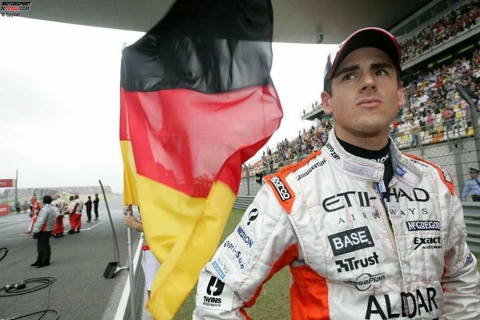Adrian Sutil (2007): Sein Landsmann bestreitet die gesamte Saison als Stammfahrer, holt einen Punkt in Japan. Als Vijay Mallya mit Force India übernimmt, bleibt der Deutsche an Bord und fährt insgesamt sechs Jahre für den Rennstall, bevor er noch ein Abschlussjahr mit Sauber einlegt.