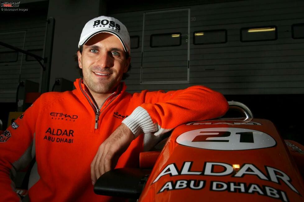 Markus Winkelhock (2007): Auch davor ist lange nichts! Wir sind schon bei Super-Sub Winkelhock, der am Nürburgring seinen einzigen Grand Prix fährt. In nur zwei Runden fährt er im Spyker vom letzten auf den ersten Platz - weil er als einziger mit Regenreifen am Start pokert. Es soll sein einziger Start bleiben - aber ein denkwürdiger!