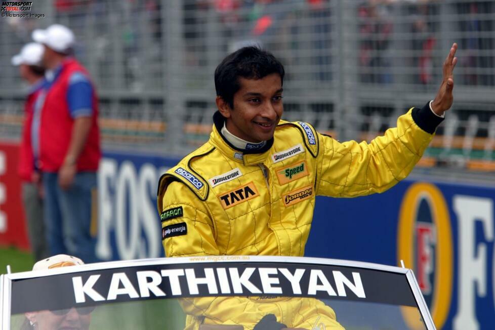 Narain Karthikeyan (2005): Für ihn gilt das nicht. Für den Inder, der nur in Indianapolis punktet, ist nach nur einem Jahr wieder Schluss. Erst Jahre später kehrt er mit dem unterlegenen HRT-Team ein weiteres Mal zurück, doch weitere Punkte sind mit diesem Rennstall komplett außer Reichweite.