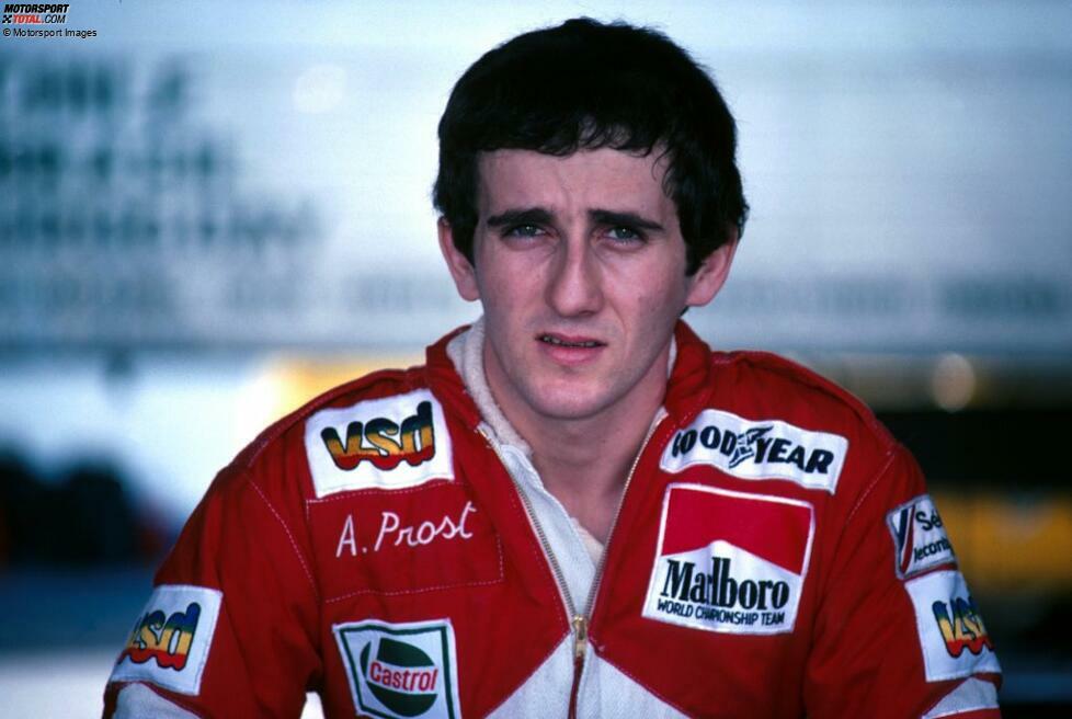 Alain Prost (1980): Nein, der Franzose hat nicht bei Renault begonnen, sondern bei McLaren, wo er gleich in seinen ersten beiden Rennen punktet. Für Renault fährt er von 1981 bis 1983, kehrt dann zu McLaren zurück, wo er 1984 den Titel um einen halben Punkt verpasst, aber 1985 dann doch noch holt - seinen ersten von vier.