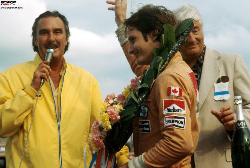Gilles Villeneuve (1977): Die Ferrari-Legende hat alle seiner 67 Start für die Scuderia absolviert - bis auf den ersten. In einem dritten McLaren überzeugt er in Silverstone, das Team will für 1978 aber auf Patrick Tambay setzen. So greift Ferrari beim kanadischen Talent zu, als Niki Lauda das Team noch vor Saisonende verlässt.
