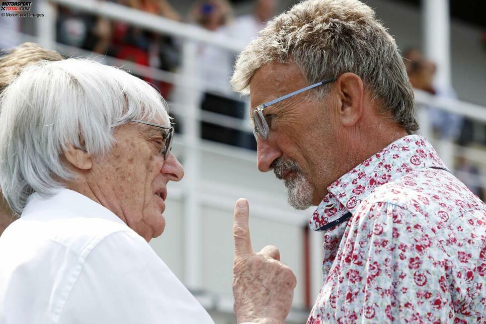 Bernie Ecclestone (Ex-Formel-1-Boss, zu Bild): 