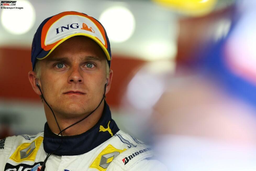 Heikki Kovalainen (2007): Er tritt bei Renault das schwere Erbe von Alonso an, der sich nach zwei Titeln aus Enstone verabschiedet. Der Finne schlägt zumindest seinen erfahrenen Teamkollegen Giancarlo Fisichella und wechselt 2008 zu McLaren - erneut als Nachfolger von Alonso. Dort ist er im Grunde Wasserträger für Lewis Hamilton.