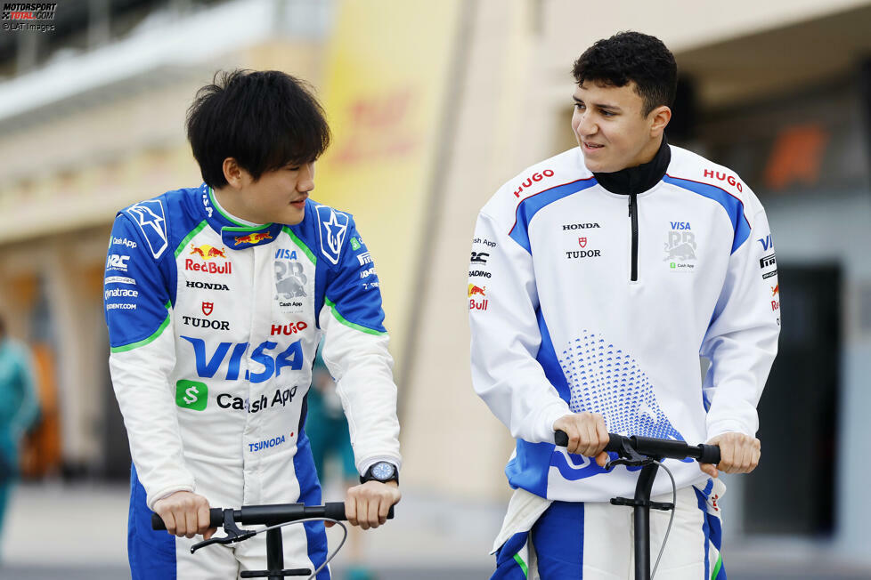 Mittlerweile ist Tsunoda beim heute Racing Bulls genannten Rennstall der Teamleader. Denn an seiner Seite fährt 2025 mit Isack Hadjar erneut ein Rookie.
