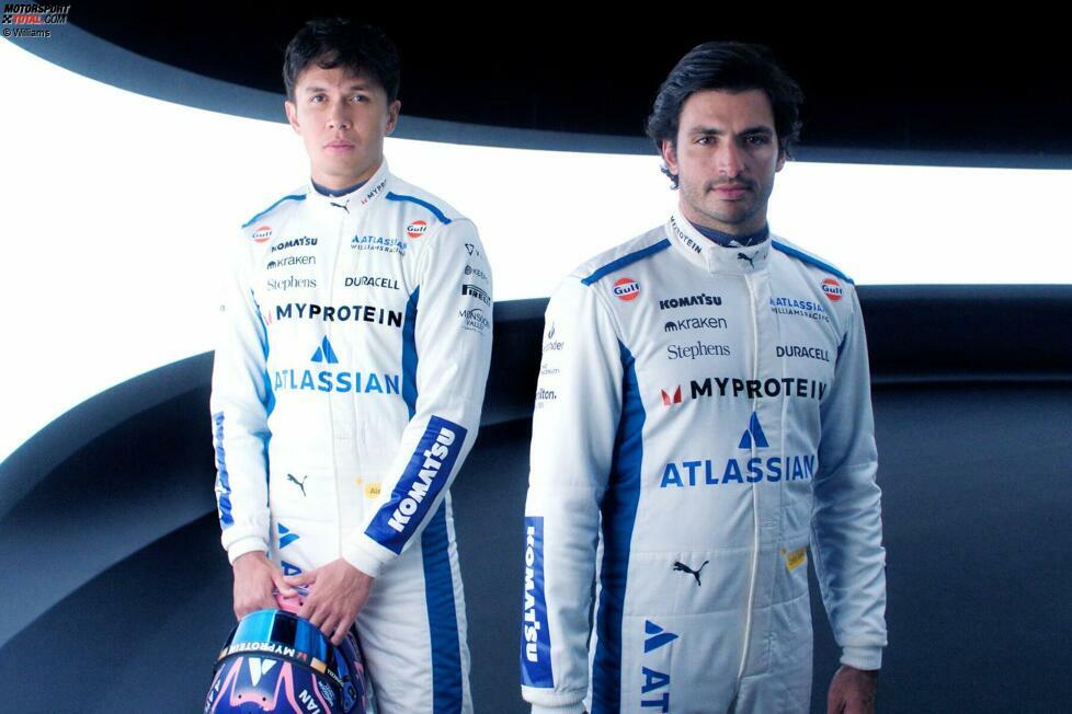Williams: Alexander Albon (Thailand) und Carlos Sainz (Spanien)