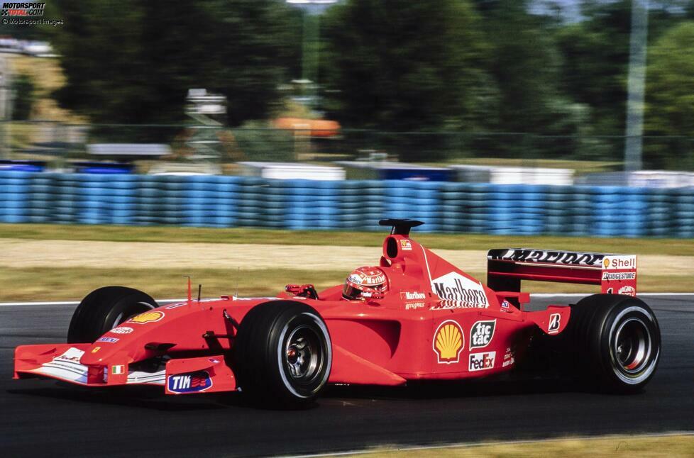 ... Ferrari, wo seine Siegesserie weiter anhält. 2001 erreicht Schumacher nicht nur den vierten WM-Gewinn, sondern auch zehn Jahre in Folge mit mindestens je einem Grand-Prix-Sieg. Den Schlusspunkt setzt Schumacher ...