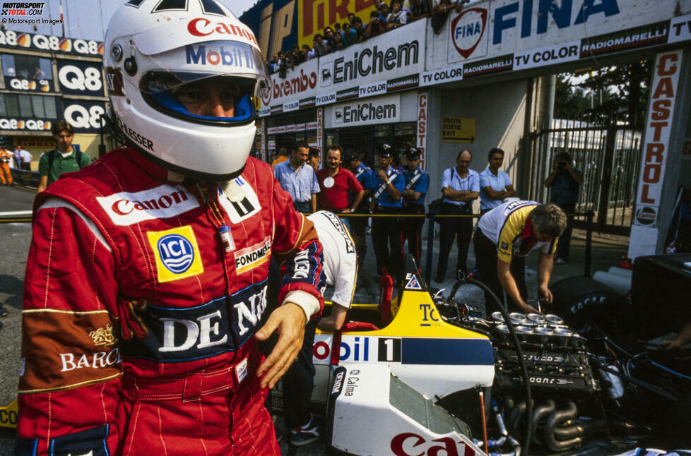 Jean-Louis Schlesser (1988): 1983 versucht er sich mit RAM einmal erfolglos an der Qualifikation, doch seine Chance kommt fünf Jahre später - einen Tag vor seinem 40. Geburtstag. In Monza ersetzt er den kranken Nigel Mansell, kollidiert aber beim Überrunden mit Ayrton Senna und verhindert so McLarens perfekte Saison.